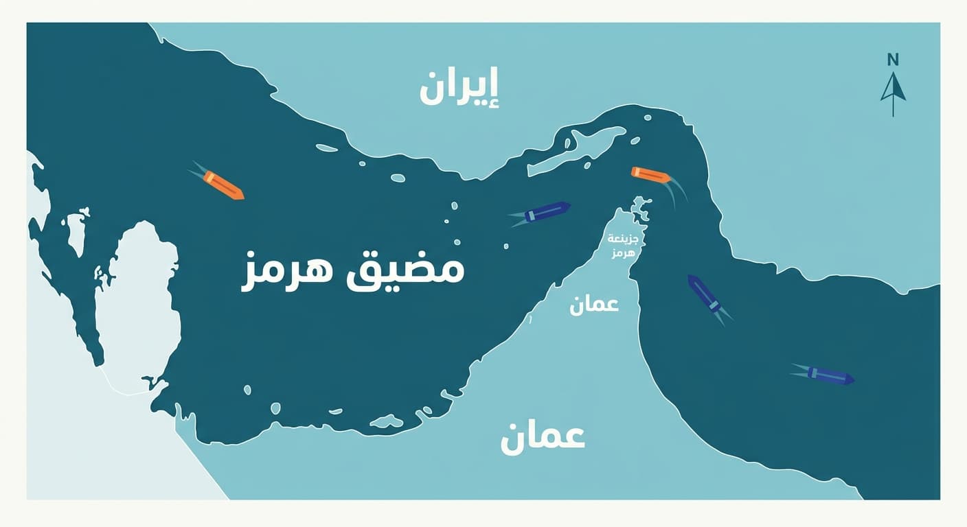 مضيق هرمز: الواقع الميداني وصراع السيطرة على "عنق الزجاجة" العالمي